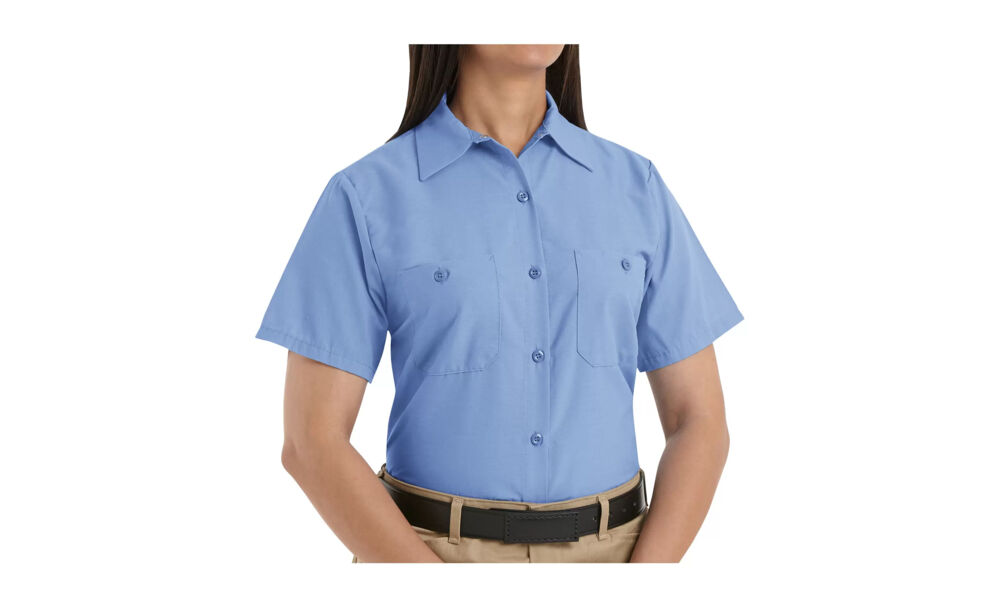 RED KAP® INDUSTRIAL SHORT SLEEVE LADIES' WORK SHIRT Thumbnail