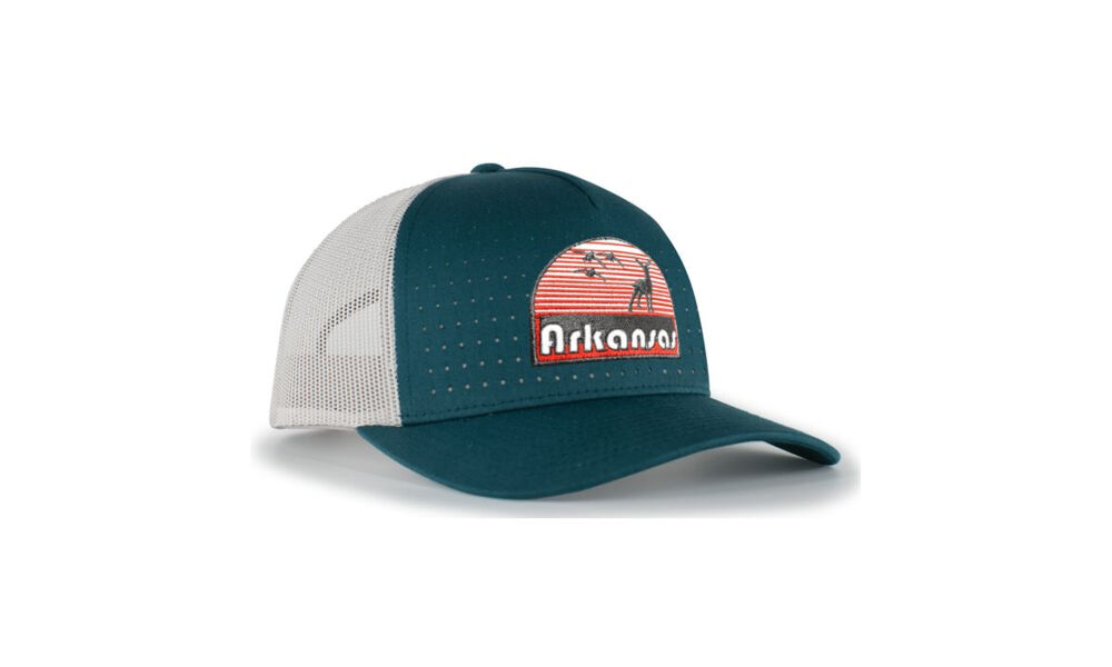 Perforated 5-Panel Trucker Snapback Cap Thumbnail