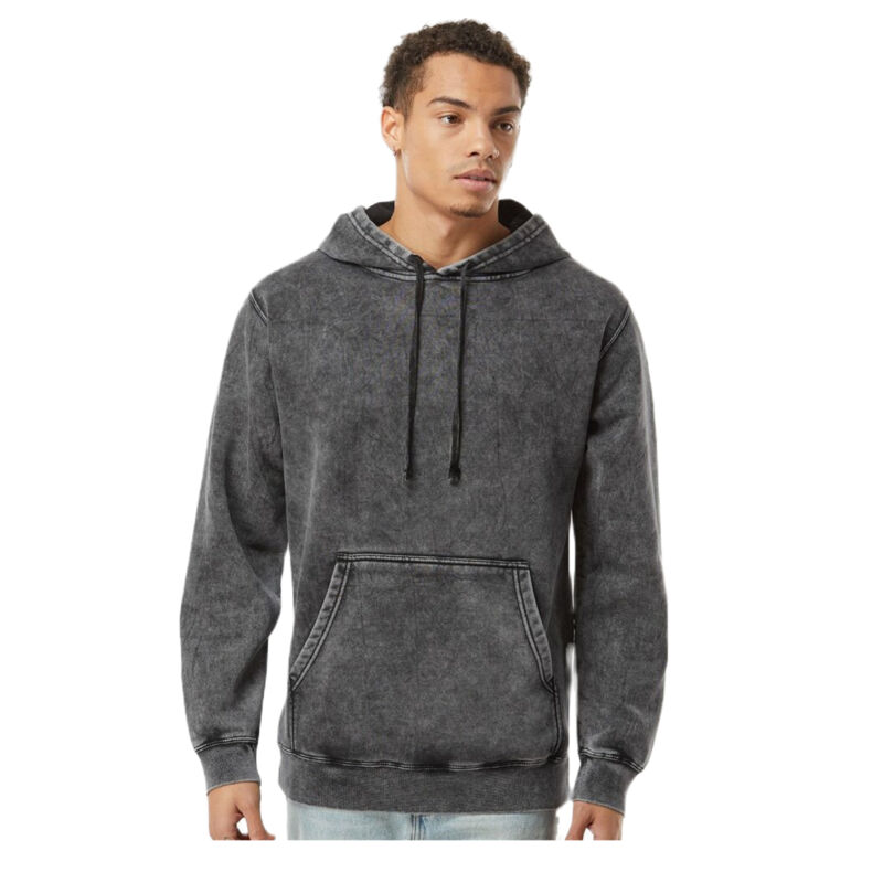 Unisex Midweight Mineral Wash Hooded Sweatshirt Thumbnail