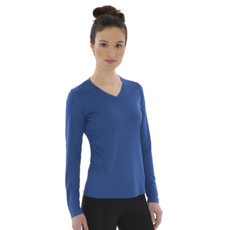 PRO TEAM LONG SLEEVE V-NECK LADIES Thumbnail