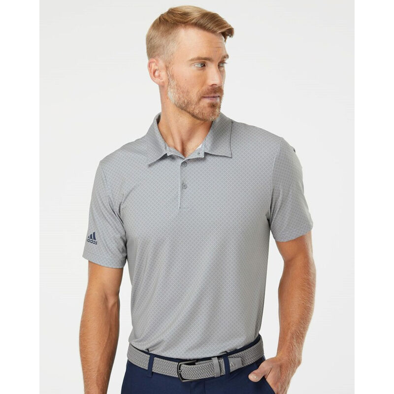 Diamond Dot Print Polo Thumbnail