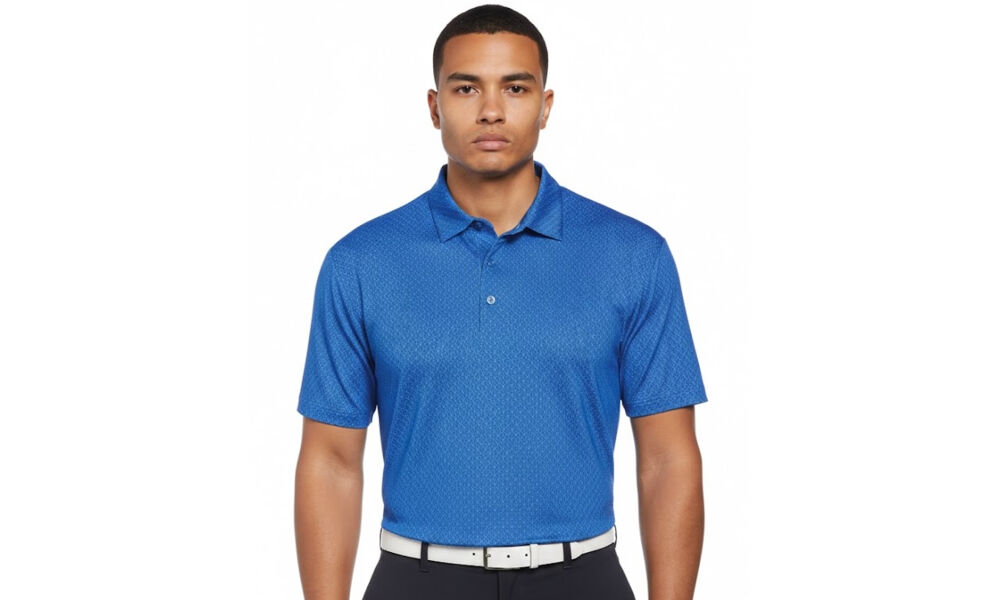All-Over Stitched Polo Thumbnail