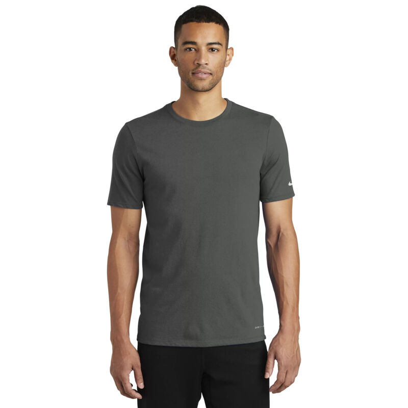 NIKE Dri-FIT COTTON/POLY TEE. Thumbnail
