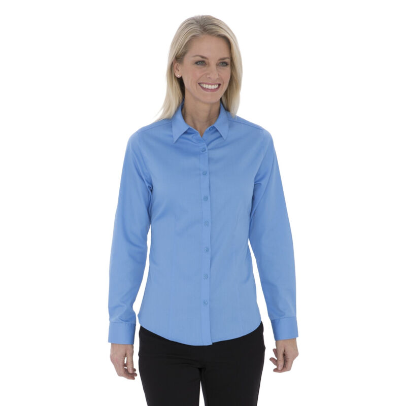 COAL HARBOUR® EVERYDAY LONG SLEEVE WOVEN LADIES' SHIRT Thumbnail