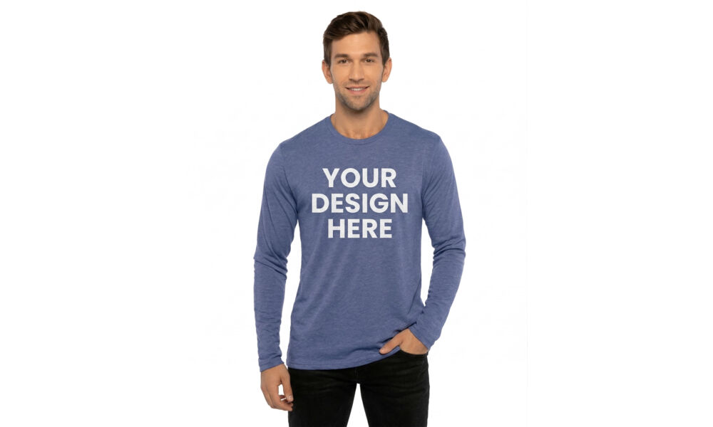 Triblend Men’s Long Sleeve Thumbnail