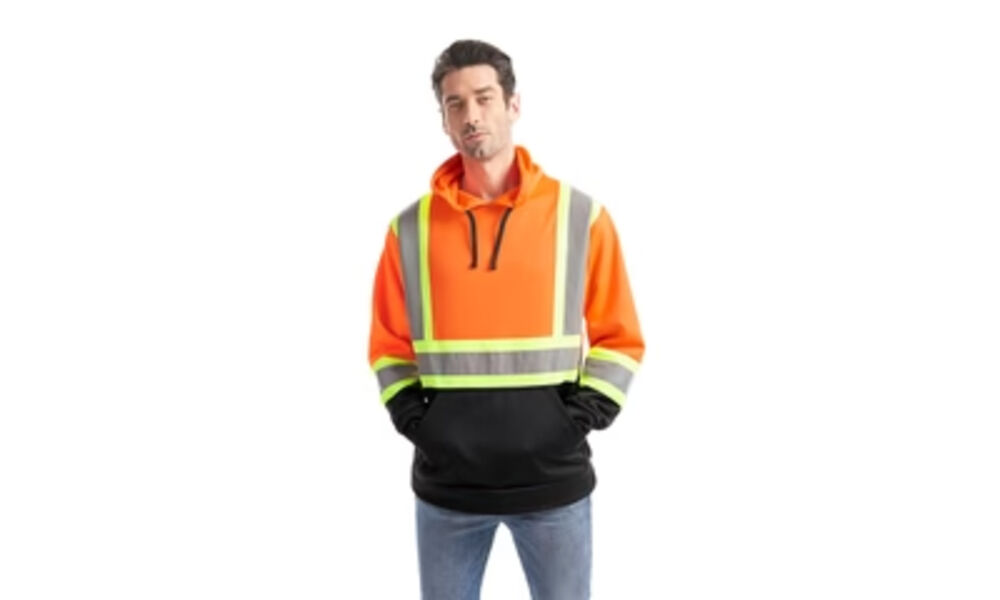 Hivis Polyester Pullover Hoodie Thumbnail