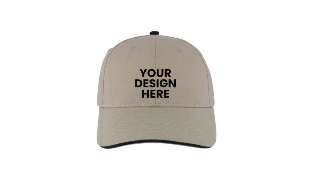 Brushed Twill Sandwich Bill Cap Thumbnail