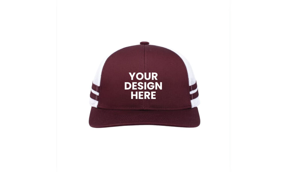 Low-Profile Stripe Trucker Cap Thumbnail