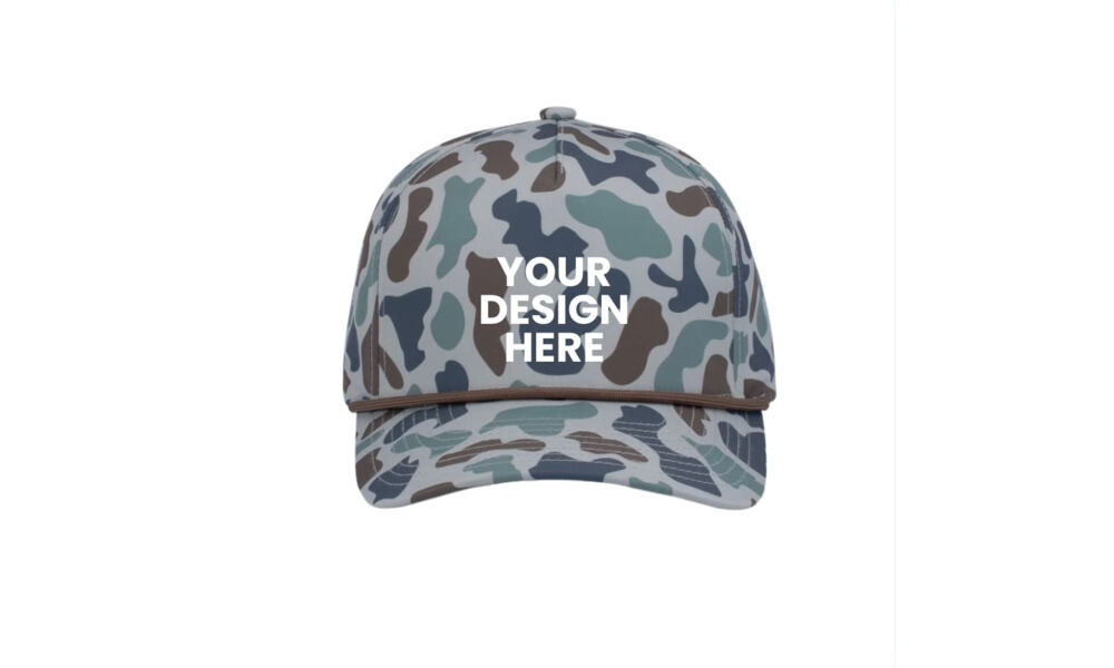Duck Camo 5-Panel Trucker Cap Thumbnail