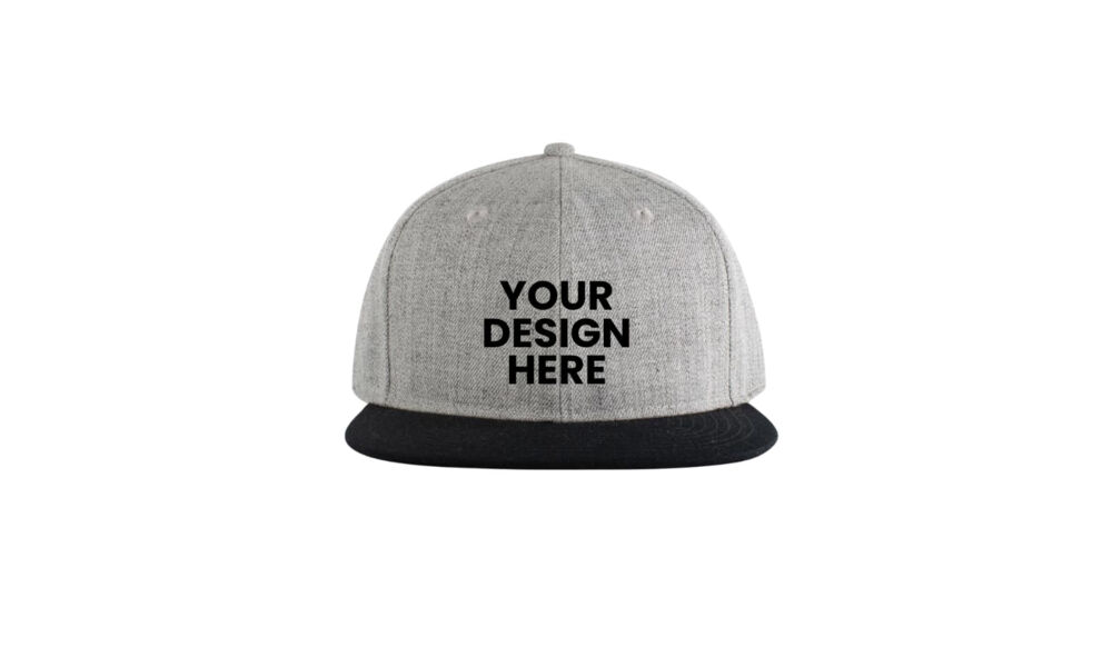 Wool Blend Heather Snapback Cap Thumbnail