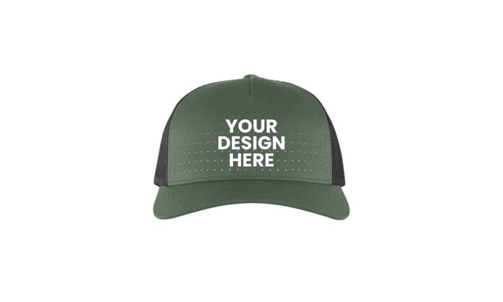 Perforated 5-Panel Trucker Cap Thumbnail